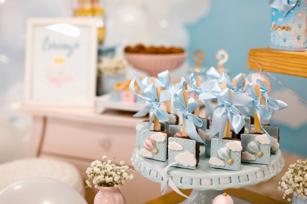 Recuerdos y detalles pastel para baby shower