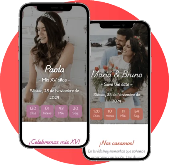 Invitaciones digitales con confirmación de asistencia por WhatsApp